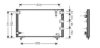 ASHUKI T556-10 Condenser, air conditioning
